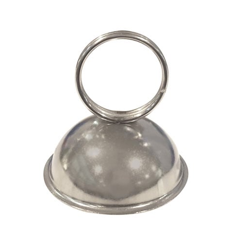 Stainless Steel Menu/Card Holder 2.1/2" ,3-Ring