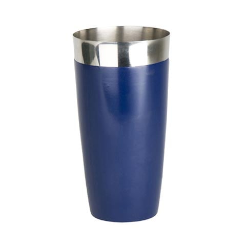 Blue Vinyl Boston Shaker 28oz