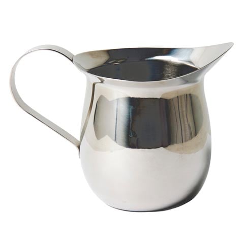 Stainless Steel Creamer, Bell Shaped, 89ml/3oz