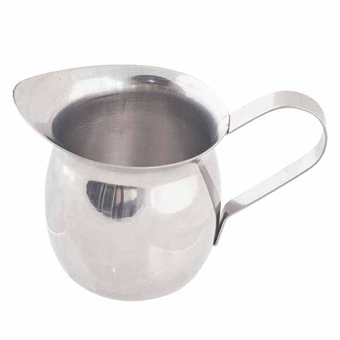 Stainless Steel Creamer, Bell Shaped, 237ml/8oz