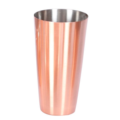 Bar Shaker with O Base 900ml/30oz, Copper Plated