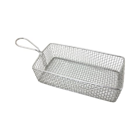 Stainless Steel Rectangle Baskets  L21.5xW11xH6cm