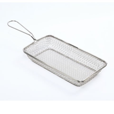 Stainless Steel Fish Baskets Taper L22xW12xH3.5cm