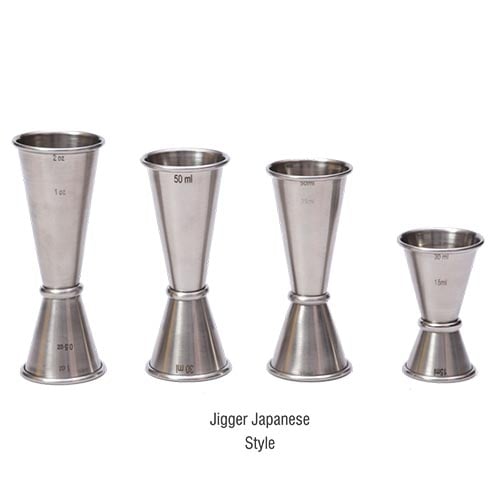 Stainless Steel Jigger 15/30ml, Japanese Style