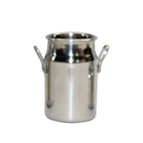 Stainless Steel Mini Milk Can  Ø7.5xH10 cm