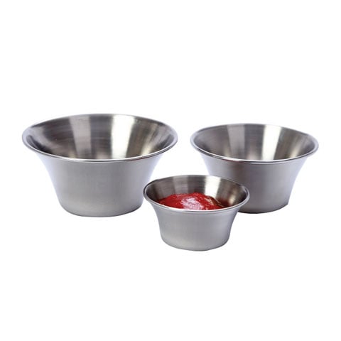 Stainless Steel Sauce Cup With Flared Top Ø6.5xH3cm, 2oz