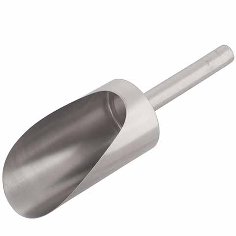 Stainless Steel All Round Flour Scoop 2.3/4, Ø7.1Xl26.7cm