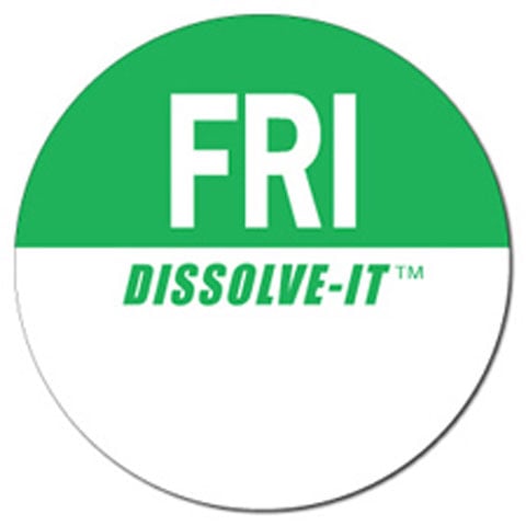 FRIDAY 3/4" HALF DISSOLVE-IT 1000/RL, DOT IT