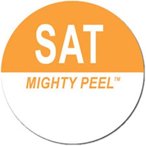 Label 3/4" HALF DOT MIGHTY PEEL