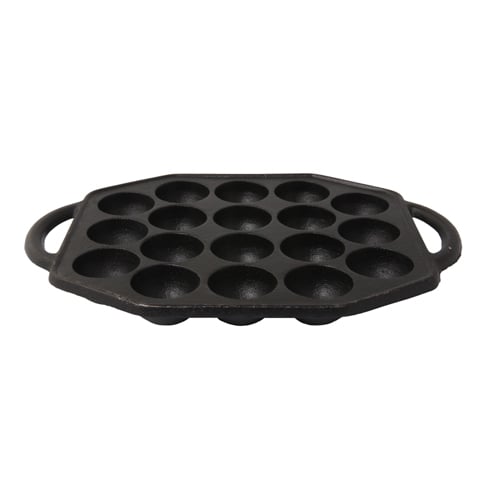 CAST IRON OCTOPUS BALL PLATE 18 HOLES