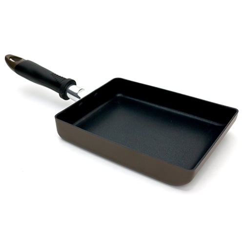 RECTANGLE NON-STICK TAMAGO PAN WITH BAKELITE HANDLE