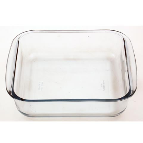 Marinex Small Glass Square Baking Dish, 205x182x50mm,1.2Qt