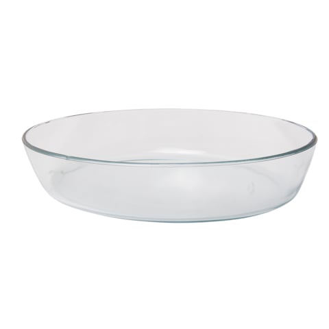 GLASS OVAL BAKE DISH