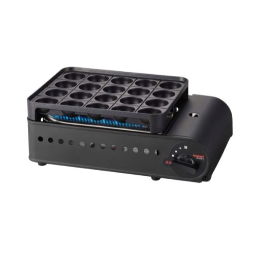Iwatani Entako Ⅱ Cassette Gas Takoyaki Cooker, Black