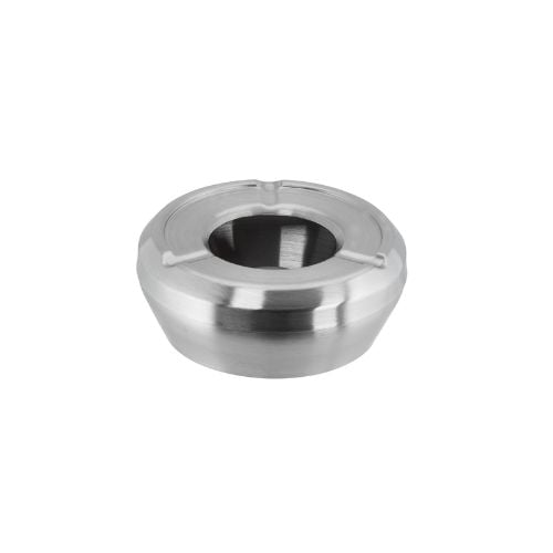 APS Stainless Steel Stackable Ashtray with Windcover, Ø10xH4.5cm