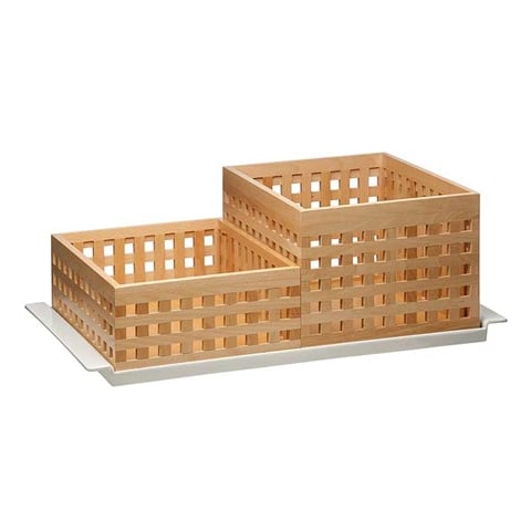 WOODEN BREAD BOX/BASKET for BREAD BUFFET TRAY