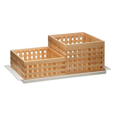 WOODEN BREAD BOX/BASKET for BREAD BUFFET TRAY