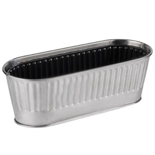 Aps Stainless Steel Cutlery Tray/Basket L29.5xW12xH10cm,Matt, 2L