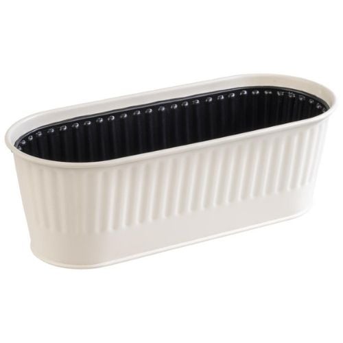 Aps Stainless Steel Cutlery Tray/Basket L29.5xW12xH10cm,White, 2L