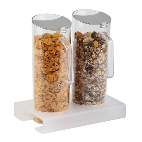 CEREAL PITCHER/DISPENSER SET OF 2