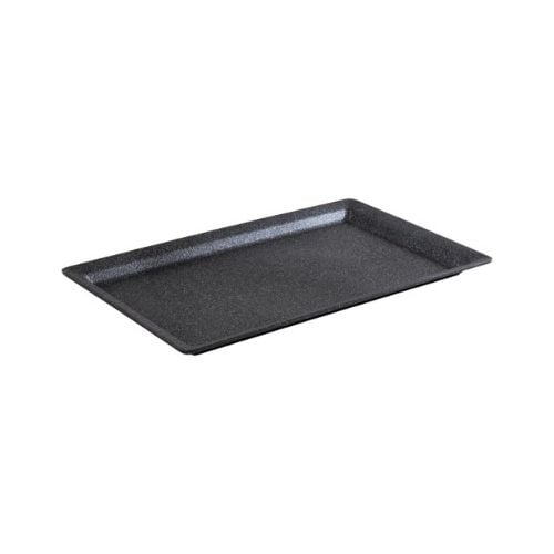 Aps Aluminium GN 1/1 Tray L53xW32.5xH3cm,Black & Silver, Frostfire