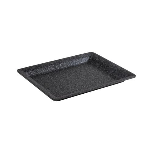 Aps Aluminium GN 1/2 Tray L32.5xW26.5xH3cm,Black & Silver, Frostfire