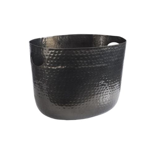 APS Aluminium Wine/ Champagne Bucket L30xW23.5xH23cm, 7L, Black