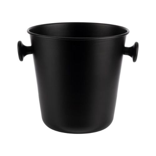 Aps Aluminium Wine/Champagne Bucket Ø21.5xH22cm,5L, Black