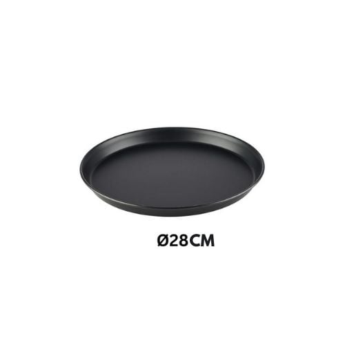 Aps Steel Pizza Pan Without Coating Ø28xH2.5cm