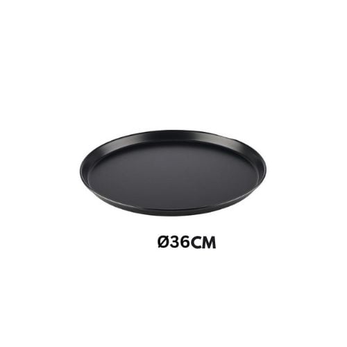 Aps Steel Pizza Pan Without Coating Ø36xH2.5cm