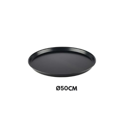 Aps Steel Pizza Pan Without Coating Ø50xH2.5cm