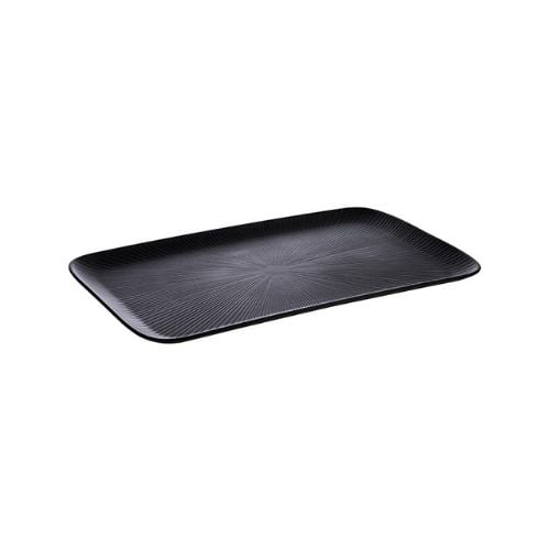 APS Nero Melamine Gn 1/1 Tray L53xW32.5xH2.5cm, Black