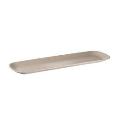 APS Melamine GN 2/4 Tray L53xW16.2xH2.5cm, Beige, Nero