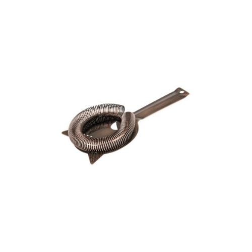 APS Stainless Steel Bar Strainer Ø9.5cm with 9cm Handle, Copper Antique