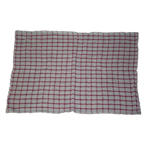 (22-01068-04) COTTON KITCHEN/TEA CLOTH/TOWEL 60gr, L60x40cm, RED