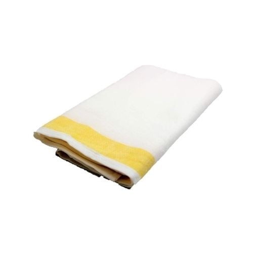 COTTON GLASS CLOTH/TOWEL 90gr, L70xW50cm, YELLOW