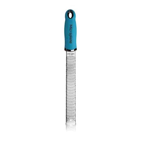 (TT/WS) S/S ZESTER L12xW1.5/16xH1", TURQUOISE, PREMIUM, MICROPLANE