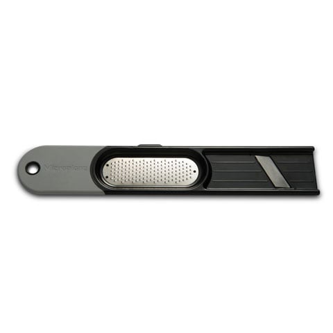 3-IN-1 GINGER TOOL, GREY/BLACK, MICROPLANE