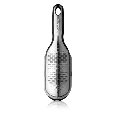 (TT/WS) S/S MEDIUM RIBBON GRATER L3.8xW8.25xH30.25cm, BLACK, ELITE, MICROPLANE