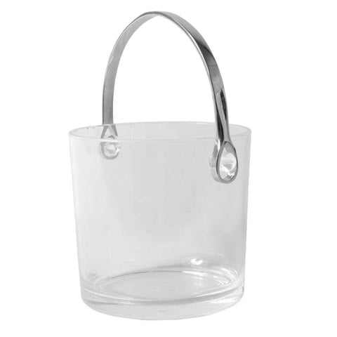 (19-00051) (8021B) ACRYLIC  ICE BUCKET Ø12xH11.5cm, CLEAR