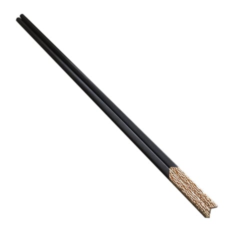 ALLOY CHOPSTICKS with GOLD CAP