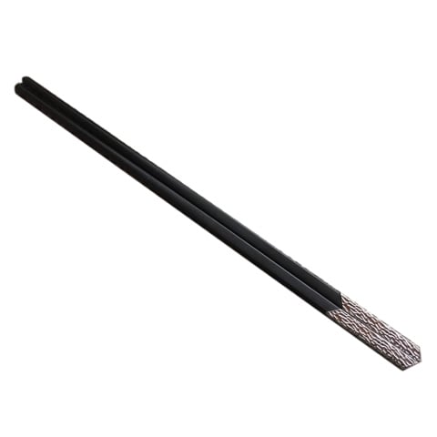 ALLOY CHOPSTICKS with SILVER CAP