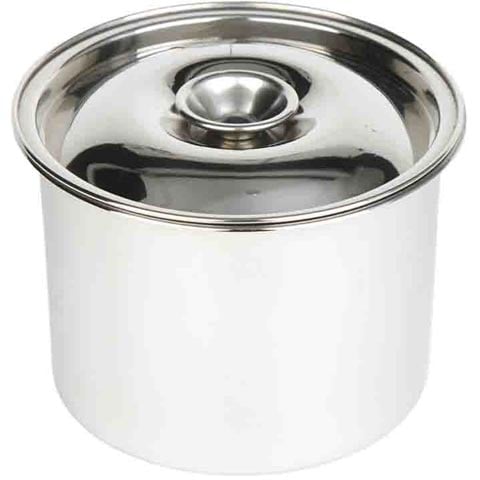 STAINLESS STEEL FLAVOURING/CONDIMENT BOWL with LID