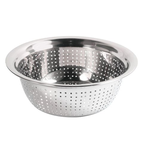 S/S COLANDER BASKET Ø25xH8.5cm