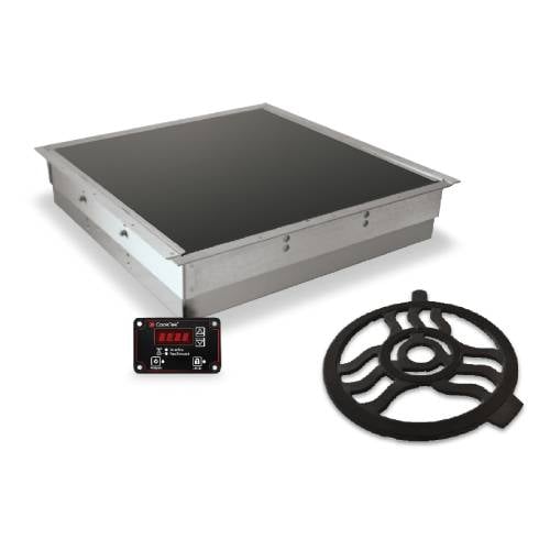 = Refurbished = Cooktek Under Counter Buffet Induction Stove W/Mounting Track & Magneeto Disc, 650W