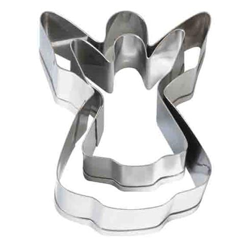 Stainless Steel Angel Cutter Set (2Pieces), L7xW5.5xH2.5cm, L5xW4xH2.5cm