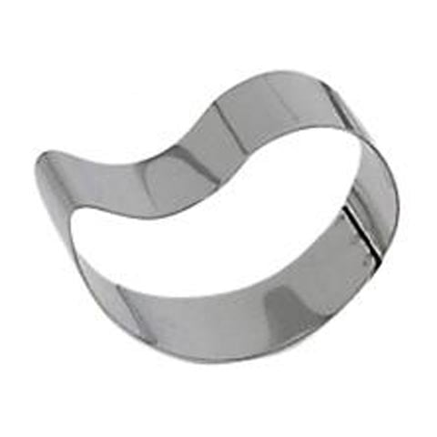 Stainless Steel Coma Mini Dessert Ring, L7xh4.5cm