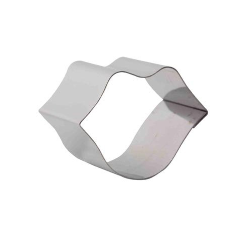 Stainless Steel Lip-Shape Mini Dessert Ring, L7xH4.5cm