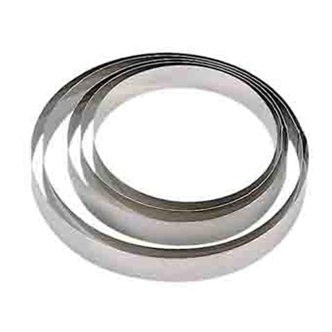 Stainless Steel Round Dessert Ring, Ø14xH4cm