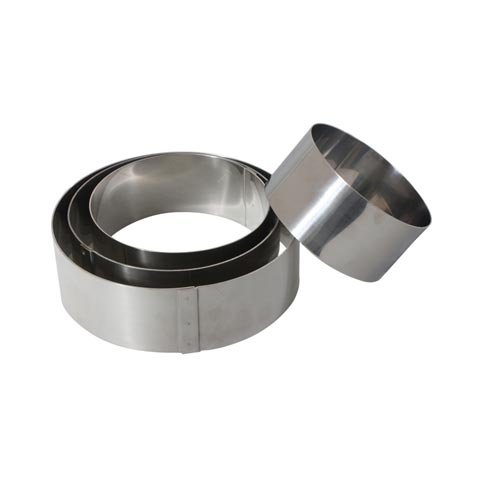 Stainless Steel Round Dessert Ring, Ø22xH5cm